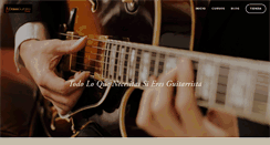 Desktop Screenshot of clasesguitarraonline.com